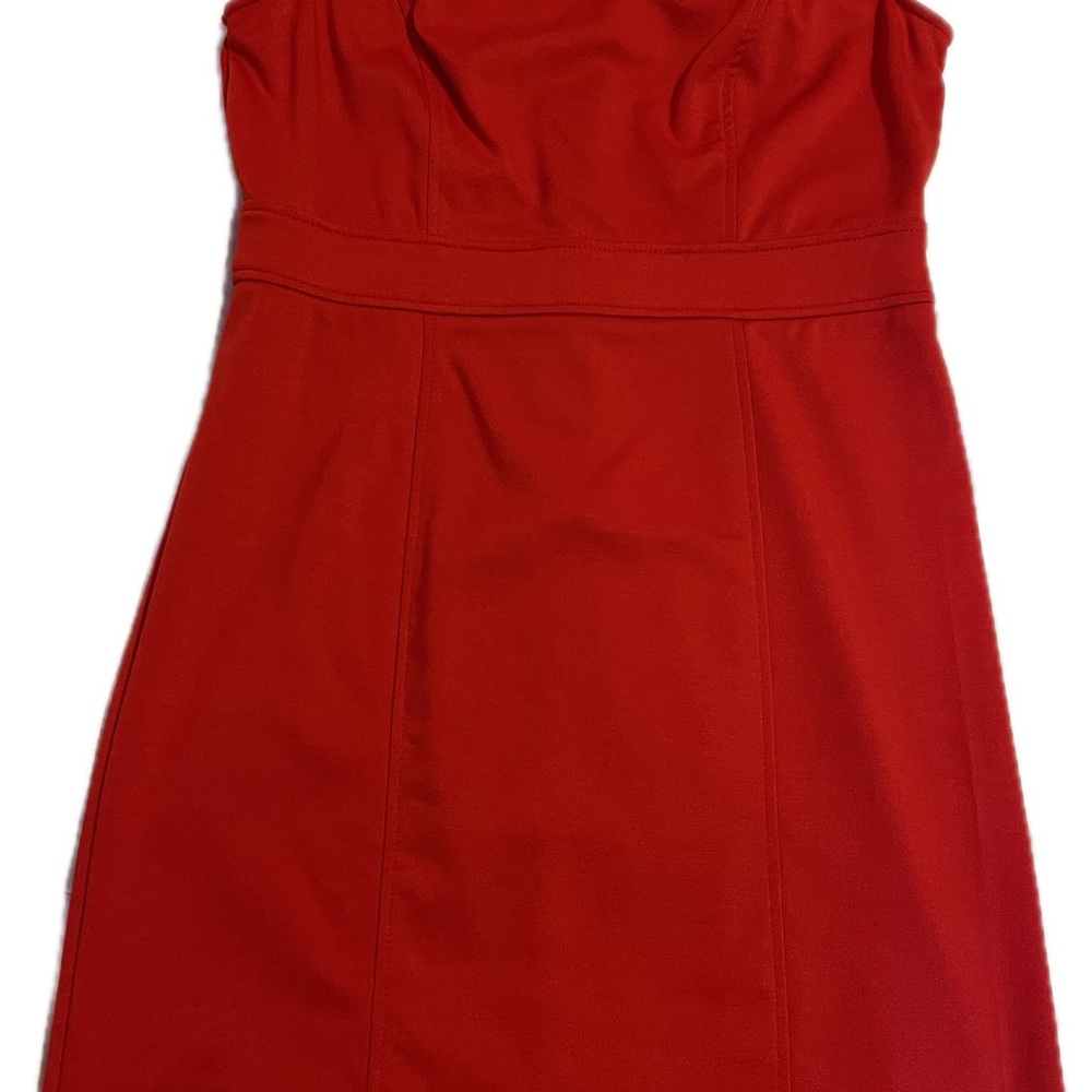 Red Strapless Dress